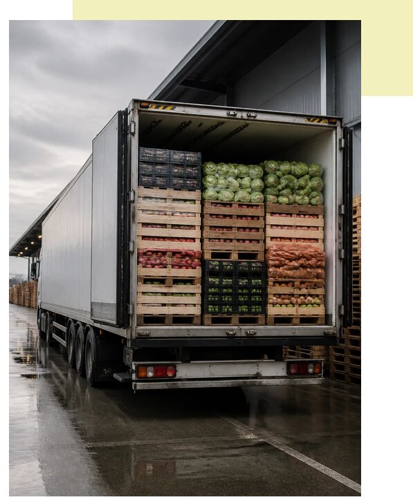 Перевозка плодоовощной продукции в Североуральск по цене от 5151 р. | Агросервис-Сву