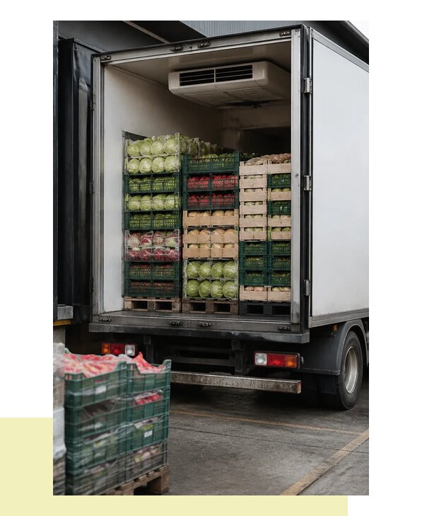 Перевозка плодоовощной продукции оптом напрямую в Североуральск
